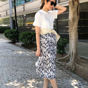 Italy 🇮🇹 Giraffe Pattern Skirt