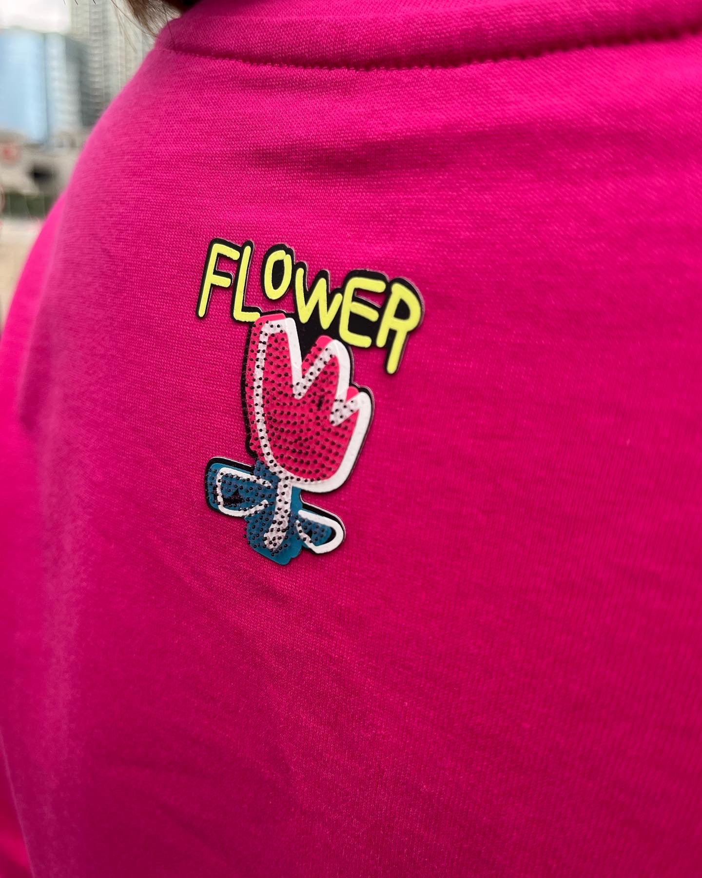 Flower Pink Top
