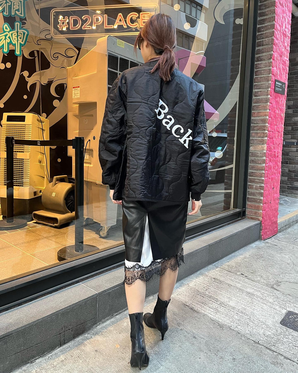 "BACK" Jacket