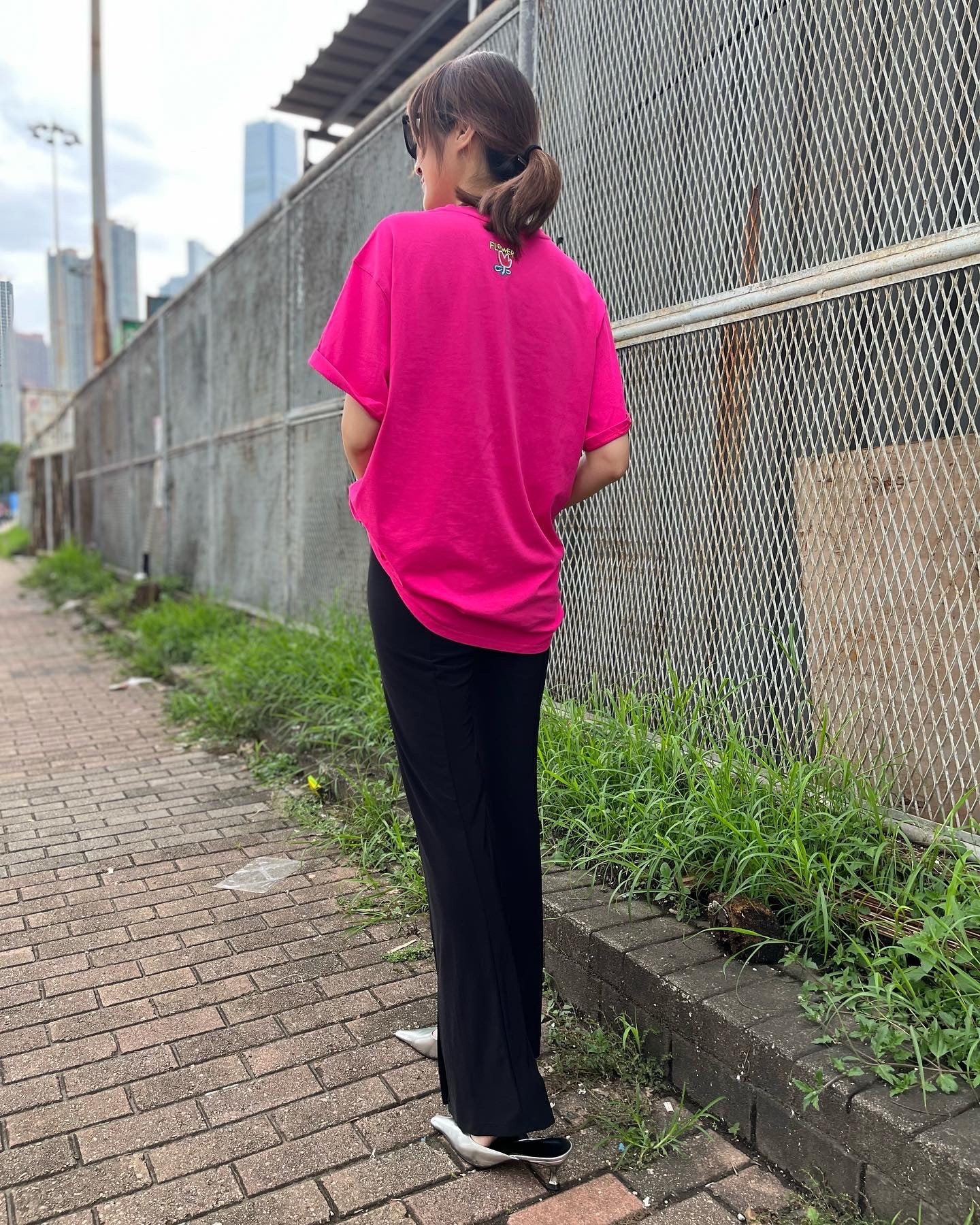 Flower Pink Top