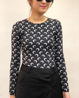 Moon Pattern Top