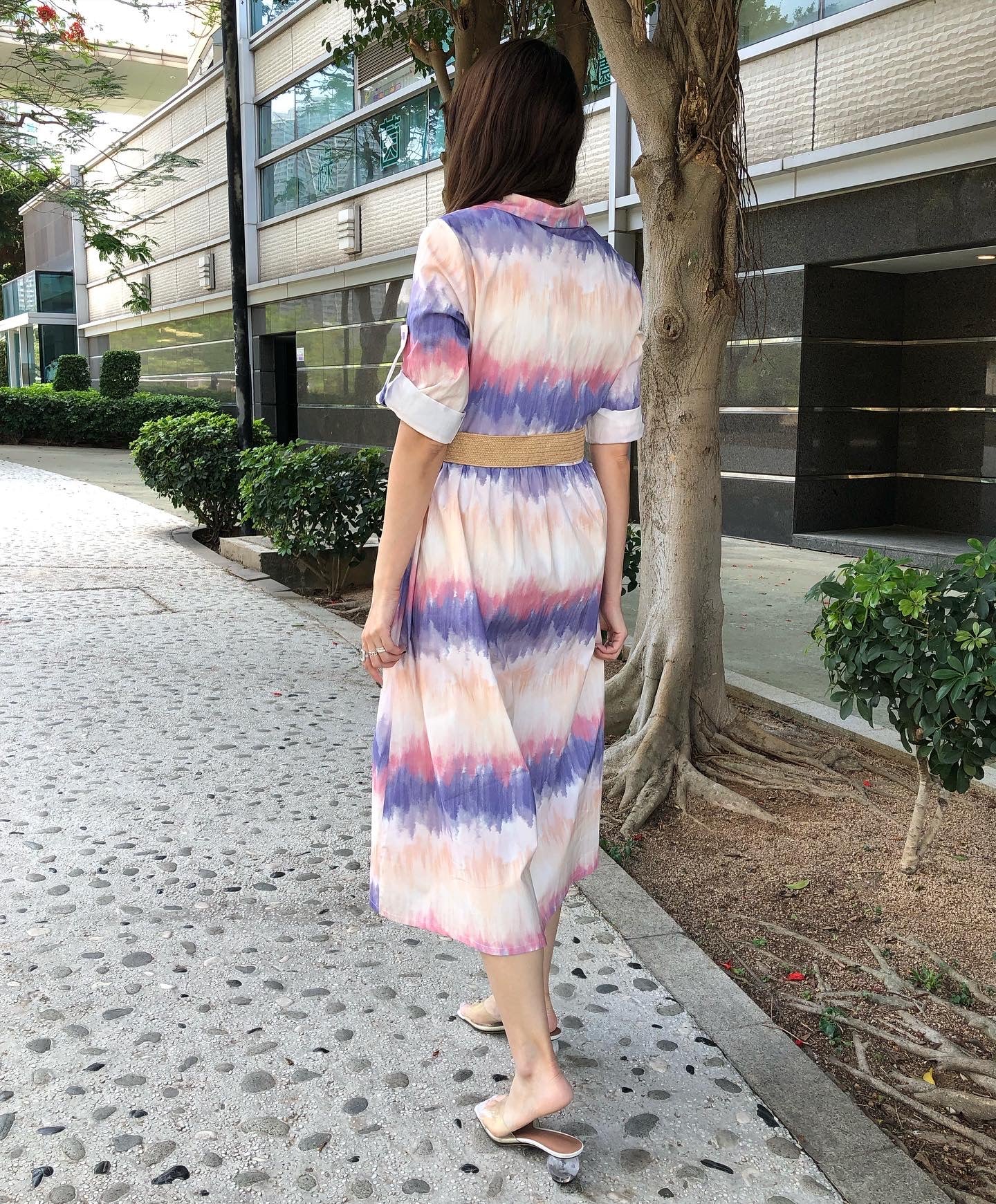 Italy 🇮🇹 Summer Tie-dye Dress