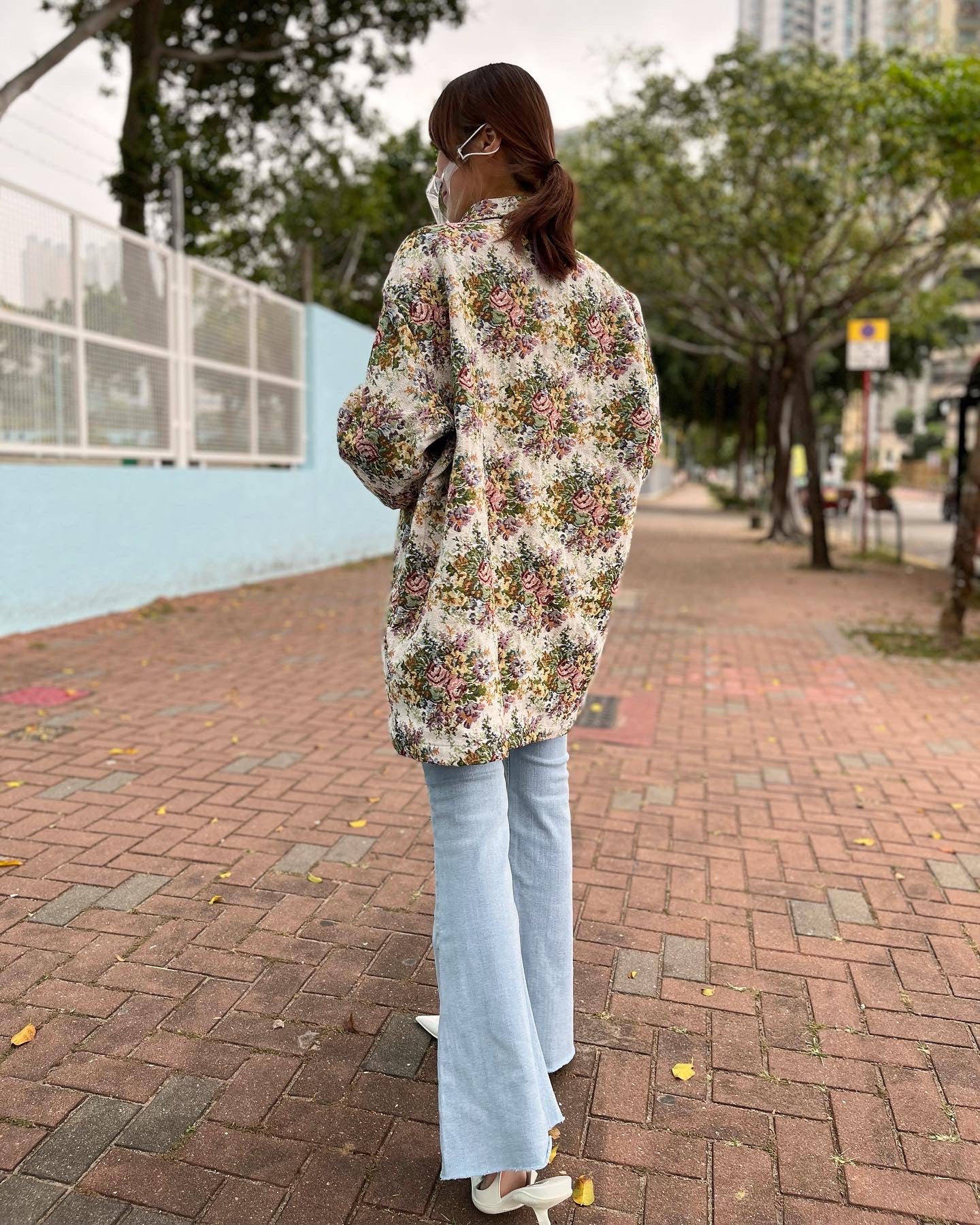 Vintage Flower Top / Jacket