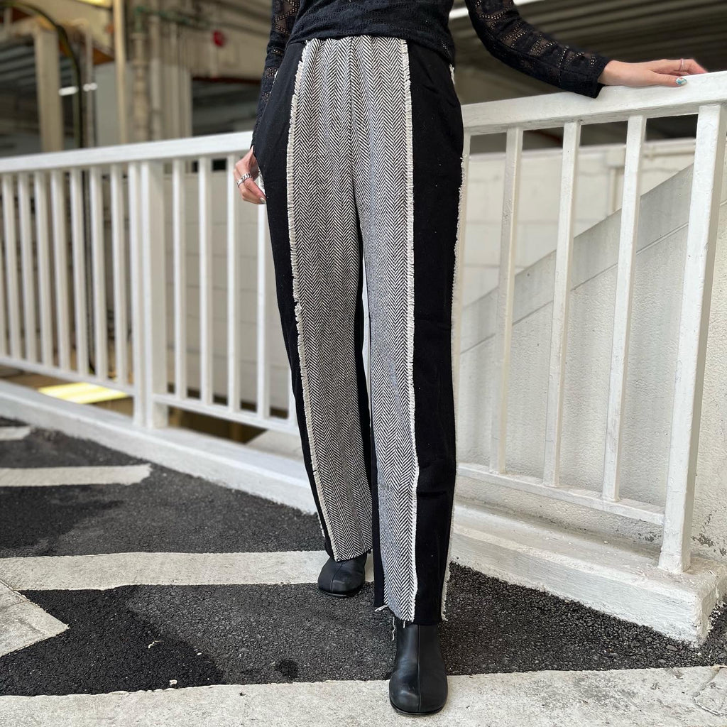 Black/Grey Two Tone Pants