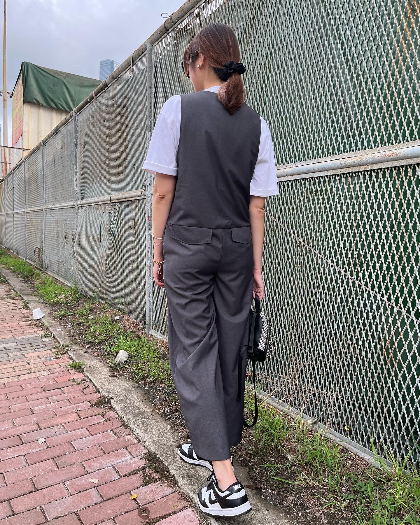 Grey Jumpsuit