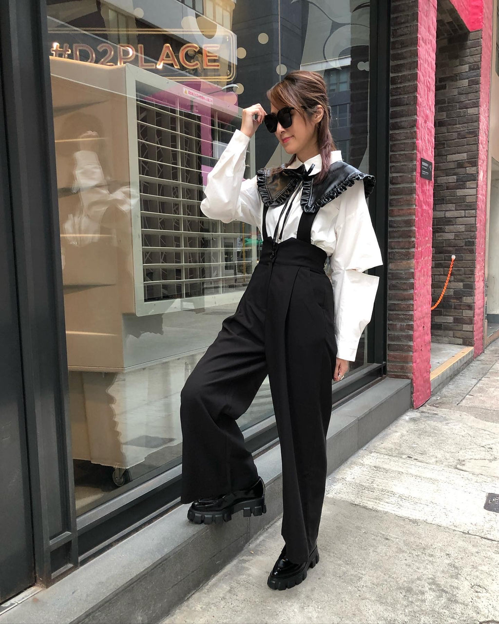 Removable Suspender Jumpsuit