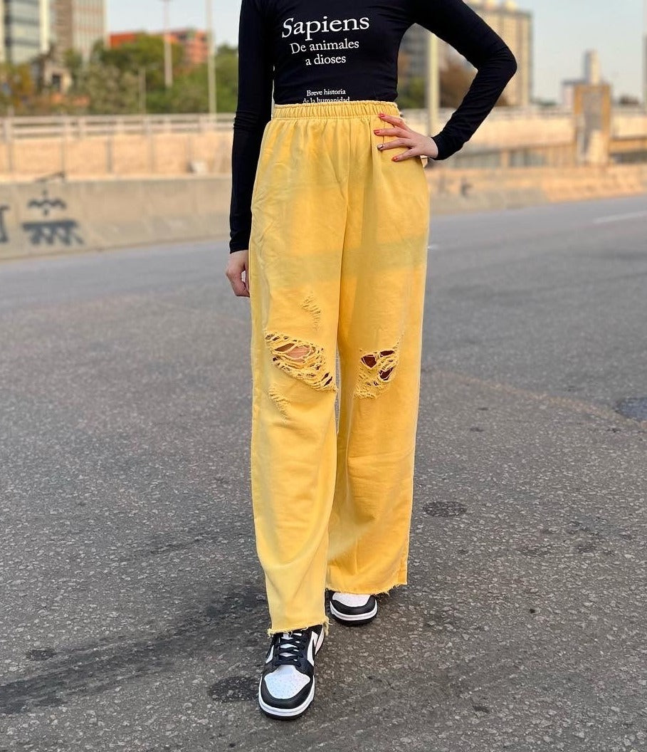 Yellow Stone Washed Pants