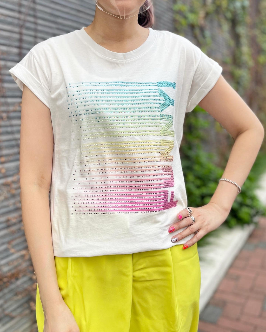 Italy 🇮🇹 Rainbow Colors FUNNY Tee