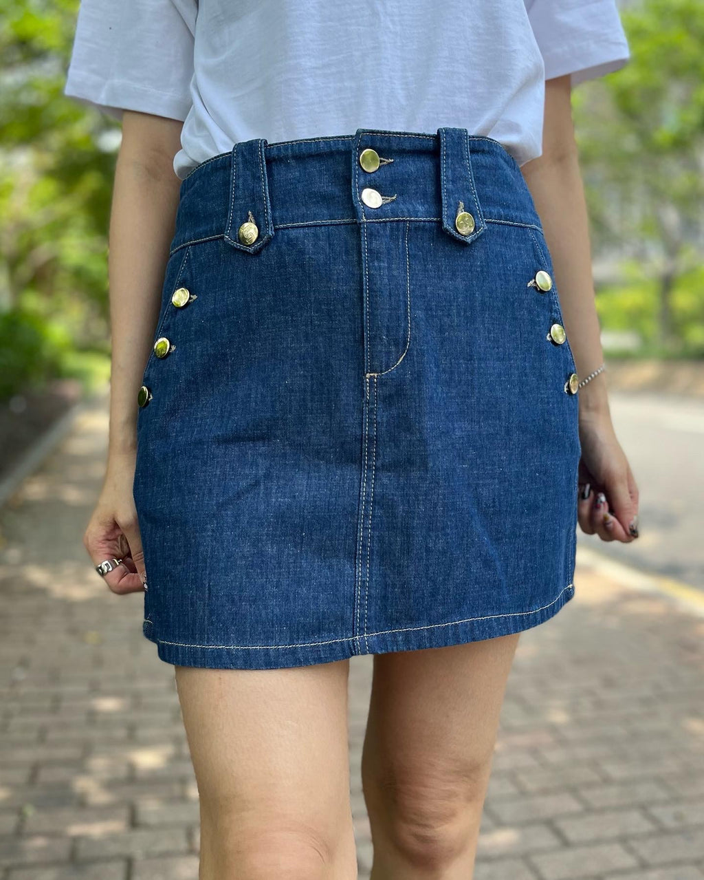 Italy 🇮🇹 Short Denim Skirt