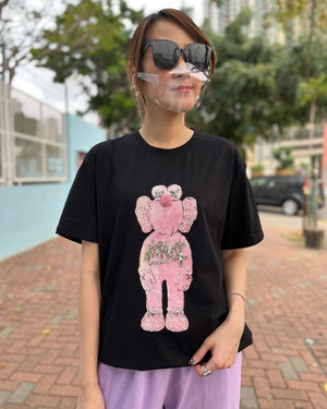 Pink Bear Monster Tee