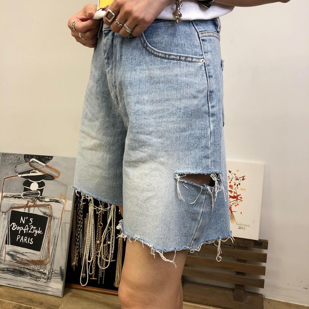 Short Denim Pants