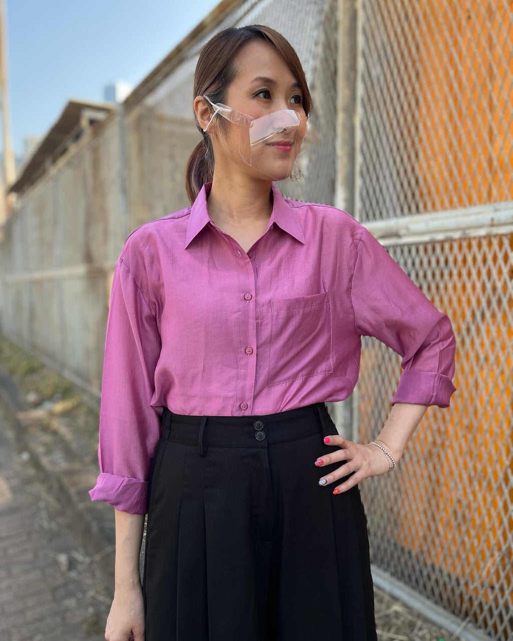 Light Purple Shirt