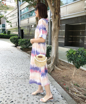 Italy 🇮🇹 Summer Tie-dye Dress