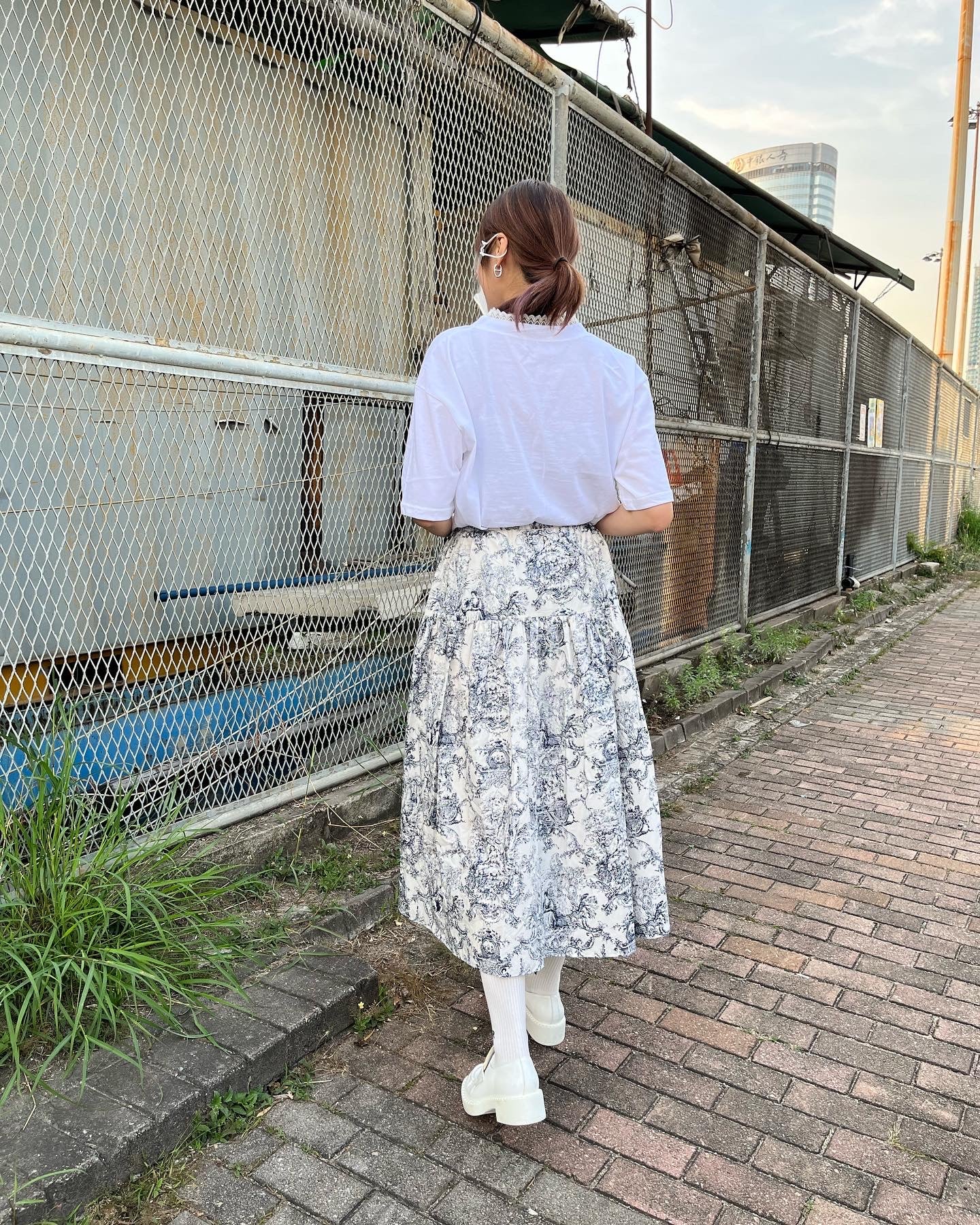 Lace White Top