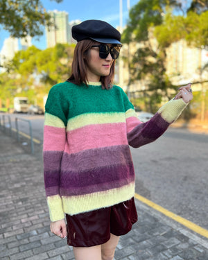 Colorful Stripe Top