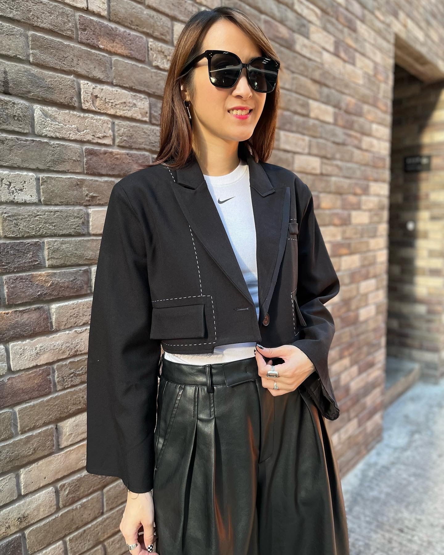 Suit Style Short Jacket