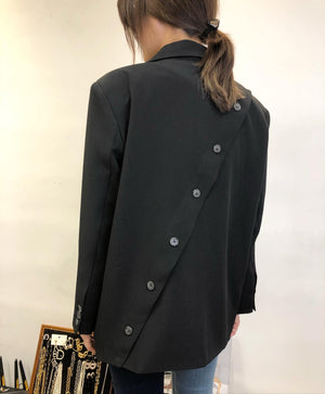 Suit Jacket with Sling Button