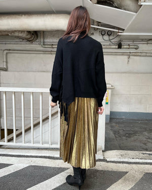 Gold Color Shinny Skirt