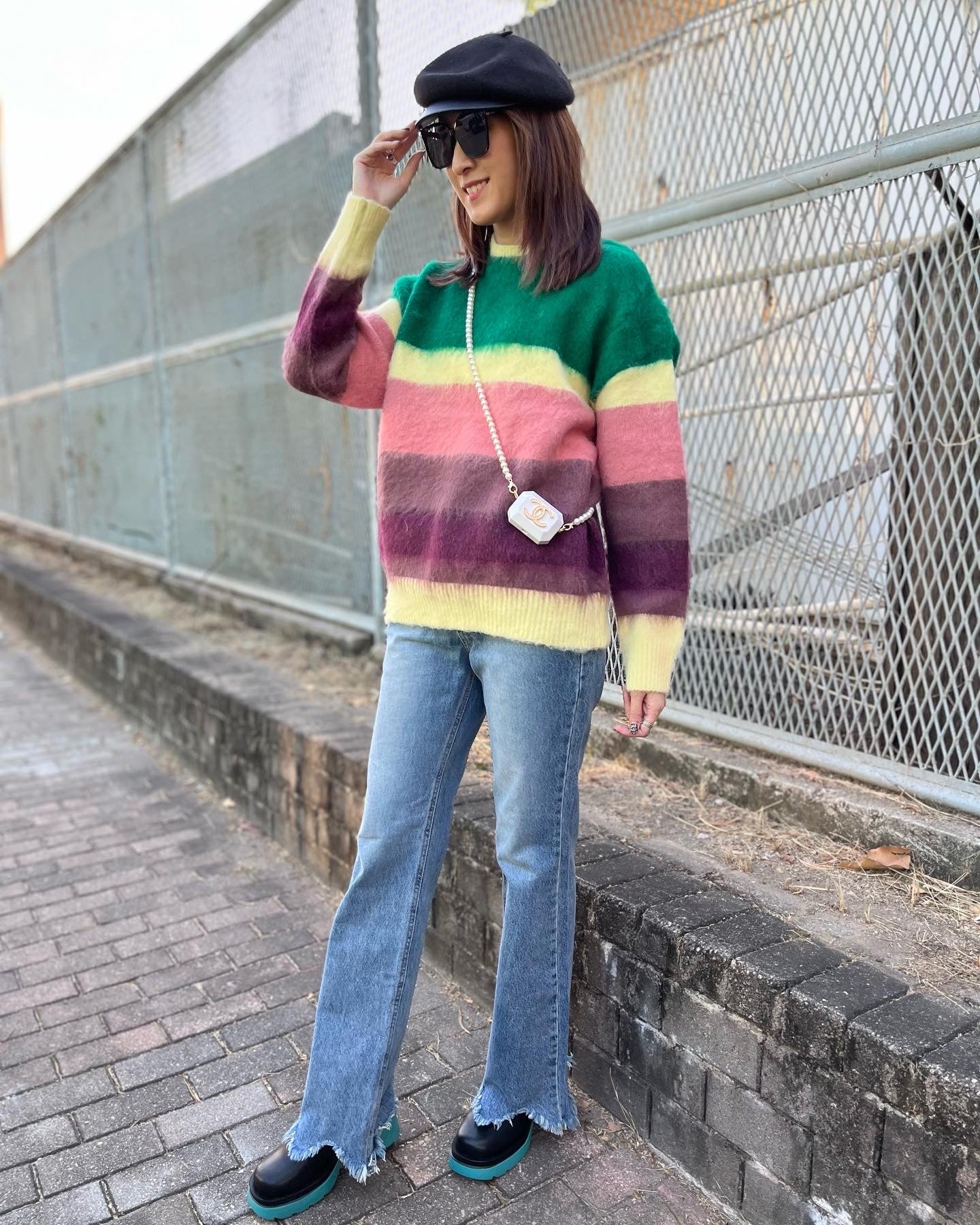 Colorful Stripe Top