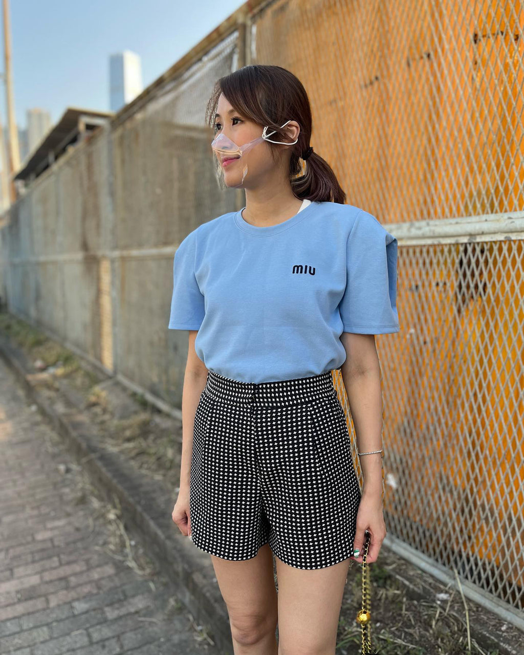 Blue Miu Top