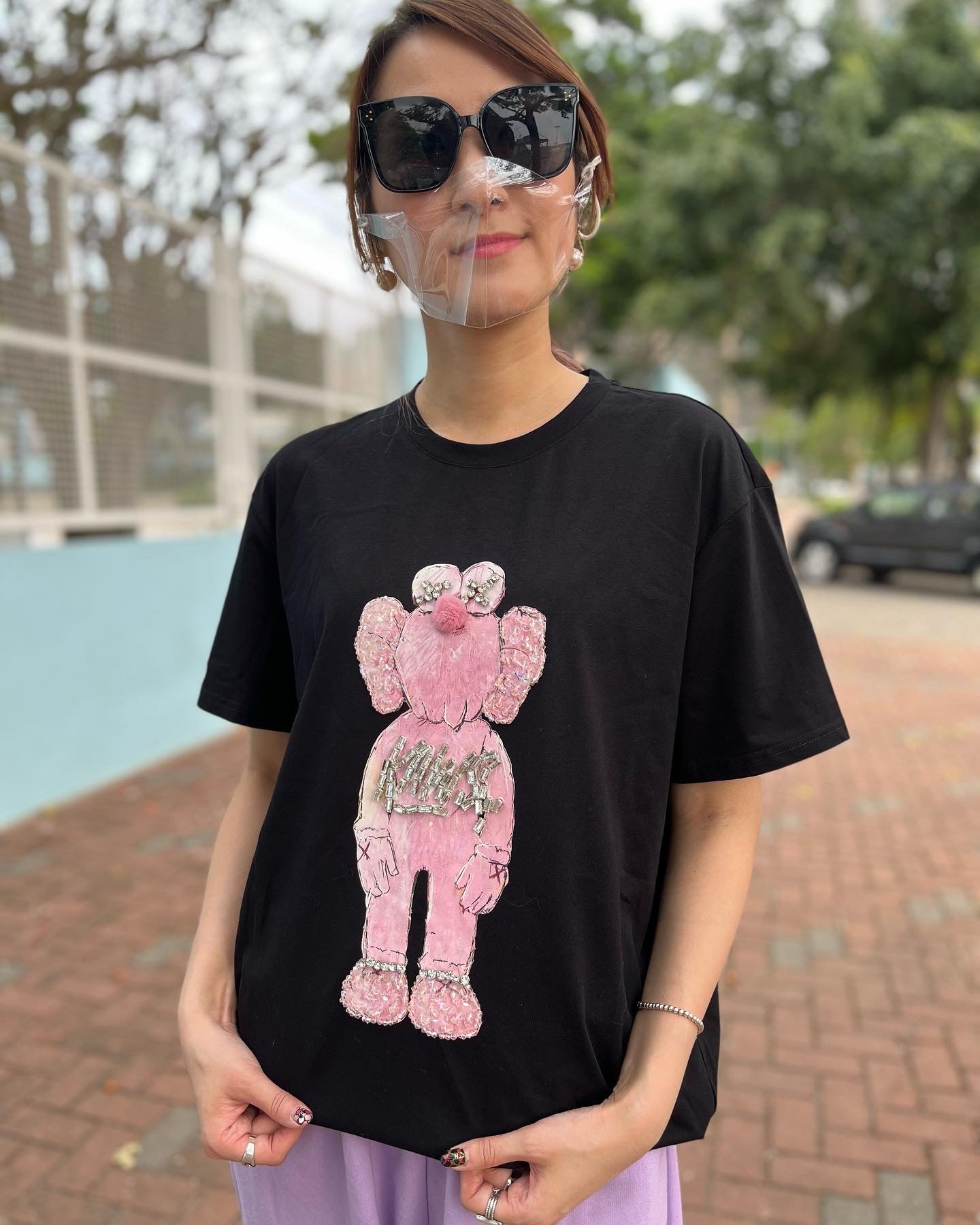 Pink Bear Monster Tee