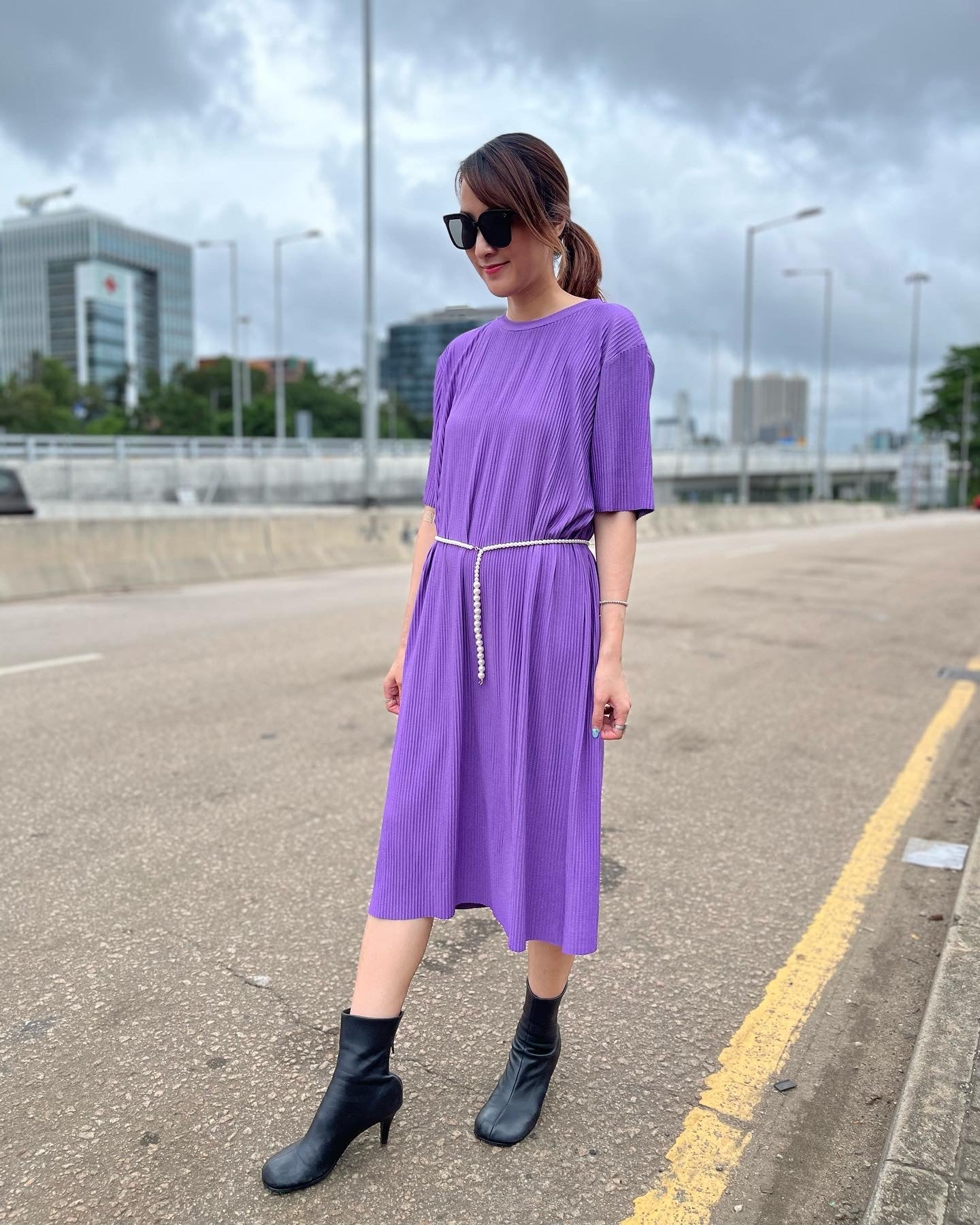 Trendy OP Black / Purple Colors