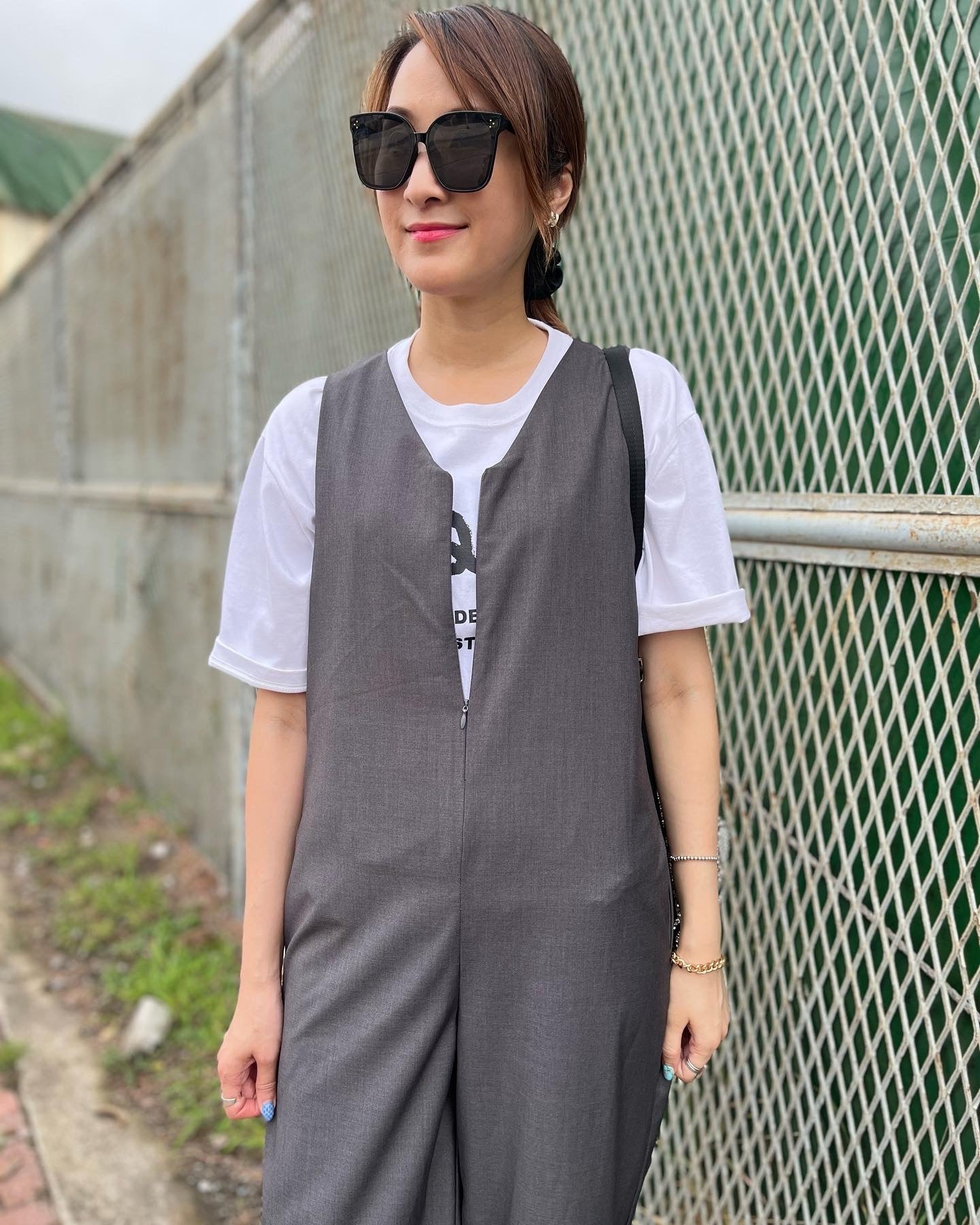 Grey Jumpsuit