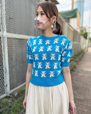 Bear Pattern Sweater