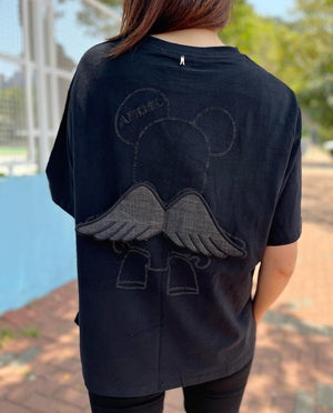 Italy 🇮🇹 Bear With Wings Top