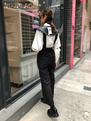 Removable Suspender Jumpsuit