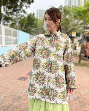 Vintage Flower Top / Jacket