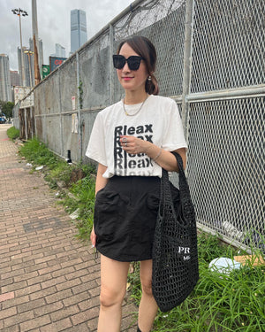 Black 3D Skirt