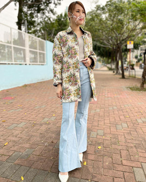 Vintage Flower Top / Jacket